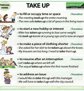 take up
